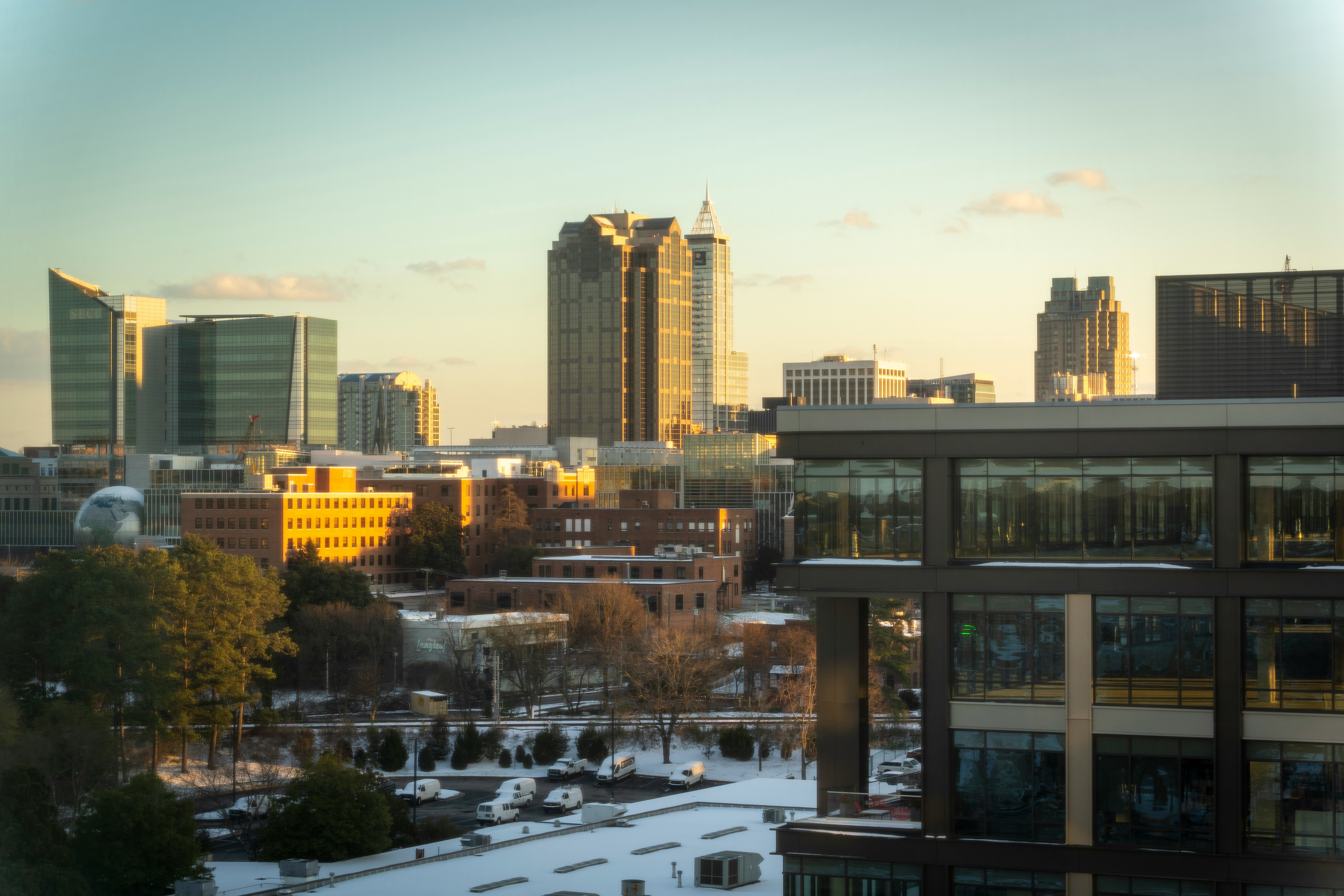 Raleigh skyline